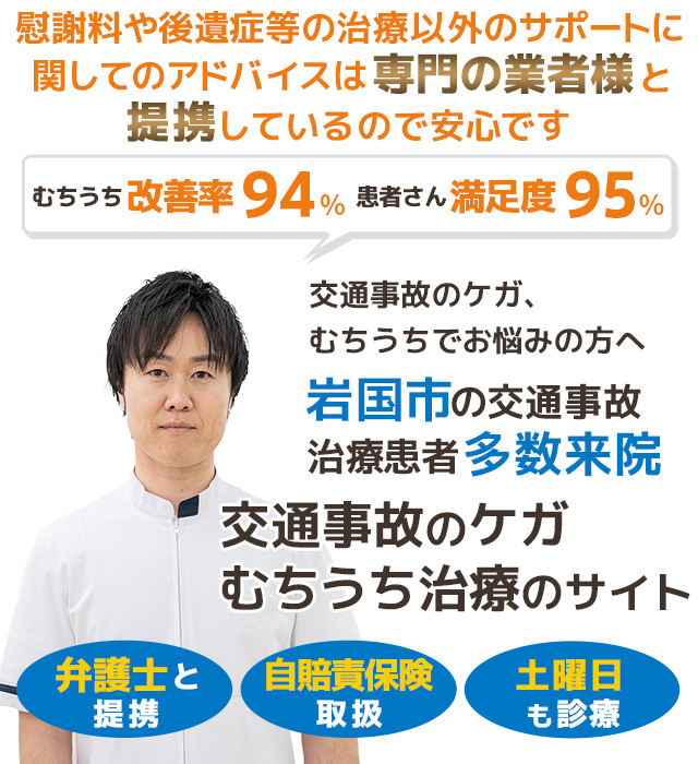 岩国市交通事故むちうち治療専門院